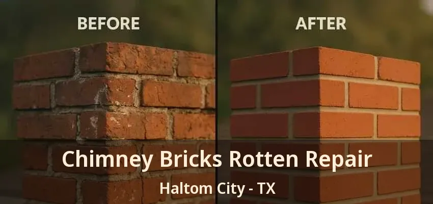 Chimney Bricks Rotten Repair Haltom City - TX