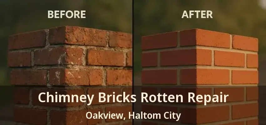 Chimney Bricks Rotten Repair Oakview, Haltom City - TX