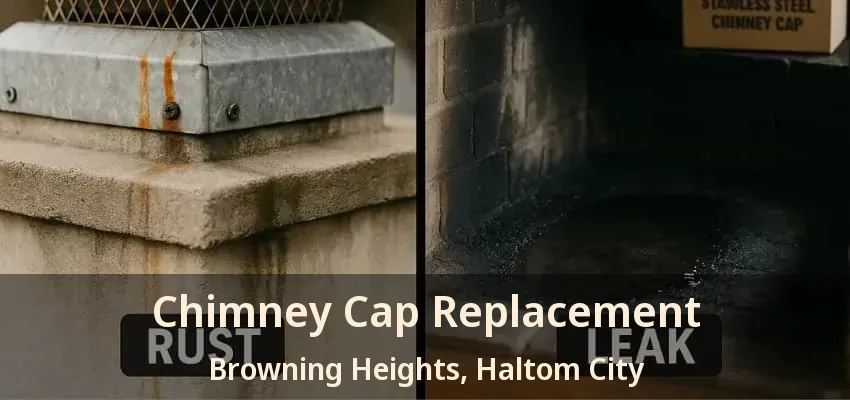 Chimney Cap Replacement Browning Heights, Haltom City - TX