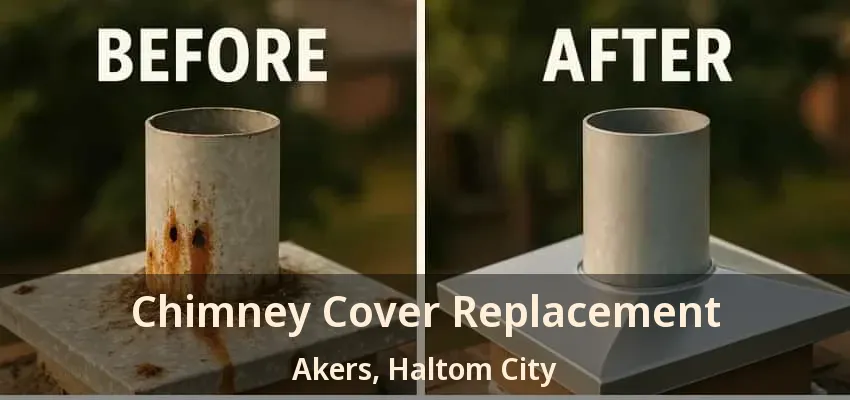 Chimney Cover Replacement Akers, Haltom City - TX