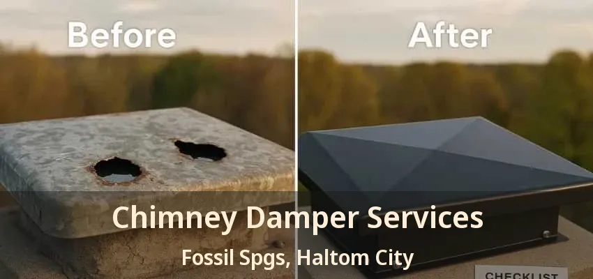 Chimney Damper Services Fossil Spgs, Haltom City - TX