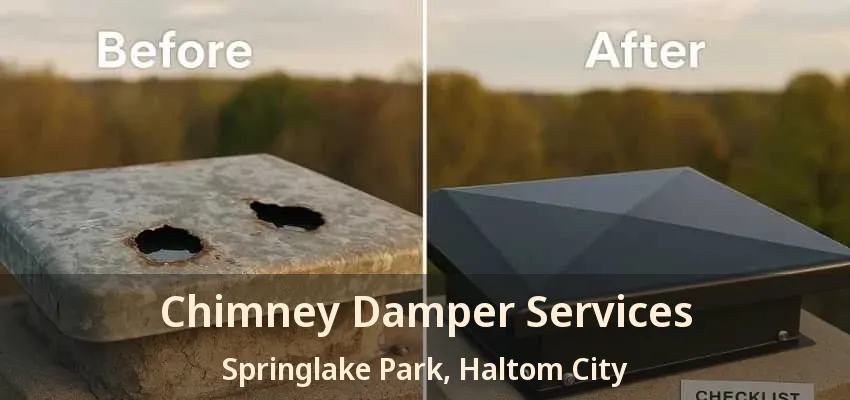 Chimney Damper Services Springlake Park, Haltom City - TX