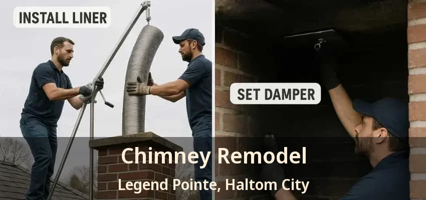 Chimney Remodel Legend Pointe, Haltom City - TX