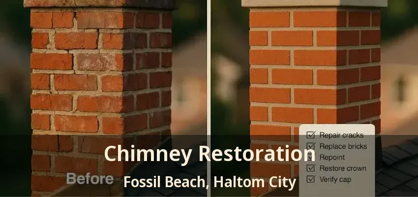 Chimney Restoration Fossil Beach, Haltom City - TX