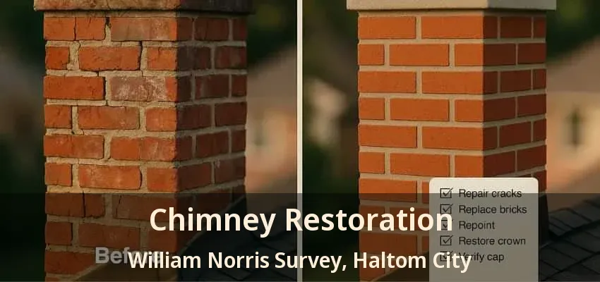 Chimney Restoration William Norris Survey, Haltom City - TX