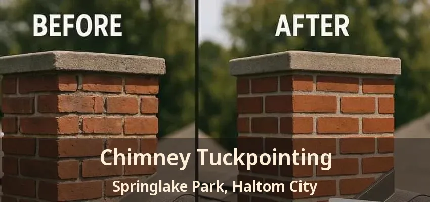 Chimney Tuckpointing Springlake Park, Haltom City - TX