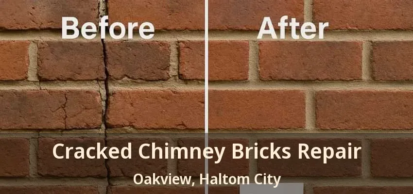 Cracked Chimney Bricks Repair Oakview, Haltom City - TX