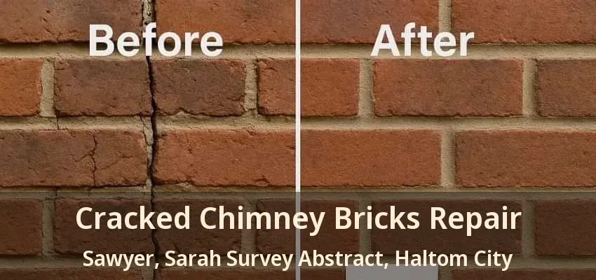 Cracked Chimney Bricks Repair Sawyer, Sarah Survey Abstract, Haltom City - TX
