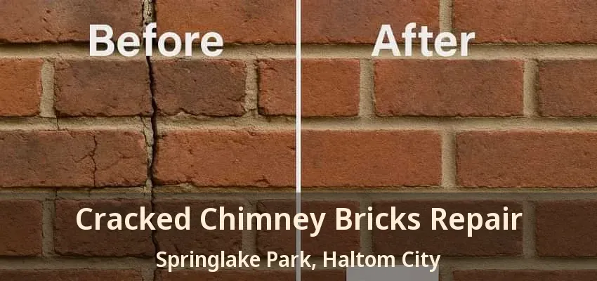 Cracked Chimney Bricks Repair Springlake Park, Haltom City - TX