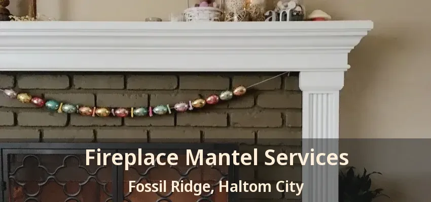 Fireplace Mantel Services Fossil Ridge, Haltom City - TX