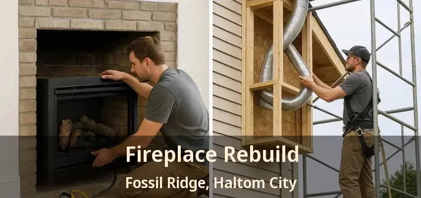 Fireplace Rebuild Fossil Ridge, Haltom City - TX