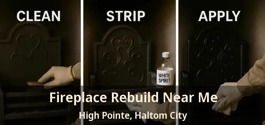 Fireplace Rebuild Near Me High Pointe, Haltom City - TX