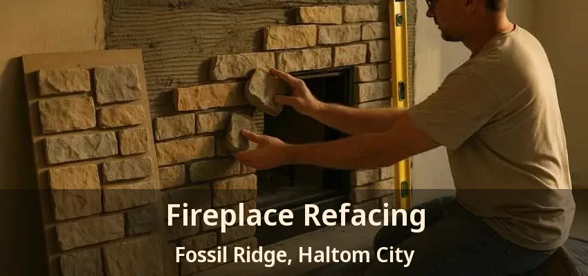 Fireplace Refacing Fossil Ridge, Haltom City - TX