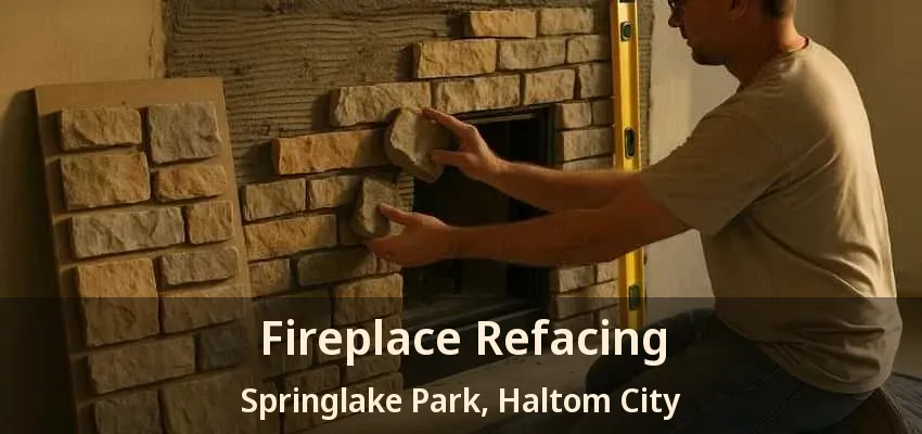 Fireplace Refacing Springlake Park, Haltom City - TX