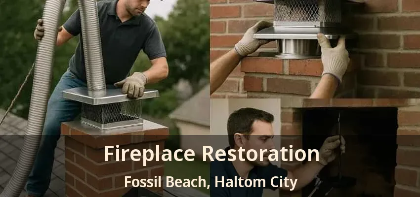 Fireplace Restoration Fossil Beach, Haltom City - TX