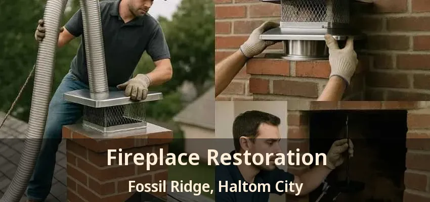 Fireplace Restoration Fossil Ridge, Haltom City - TX