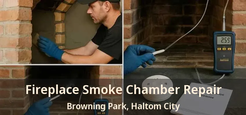 Fireplace Smoke Chamber Repair Browning Park, Haltom City - TX