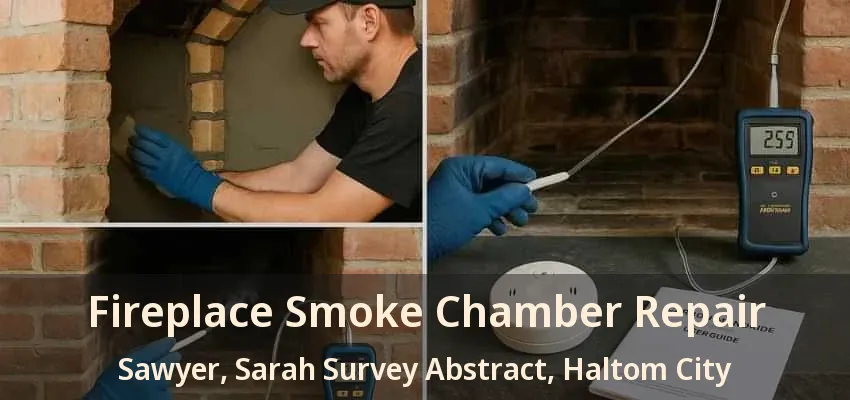 Fireplace Smoke Chamber Repair Sawyer, Sarah Survey Abstract, Haltom City - TX