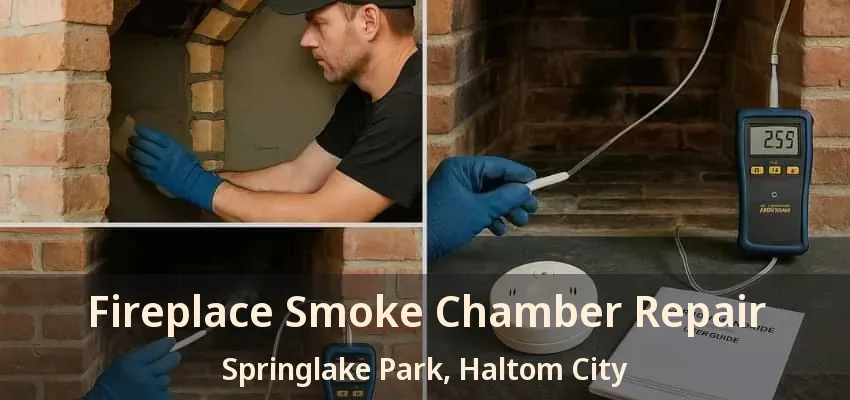 Fireplace Smoke Chamber Repair Springlake Park, Haltom City - TX