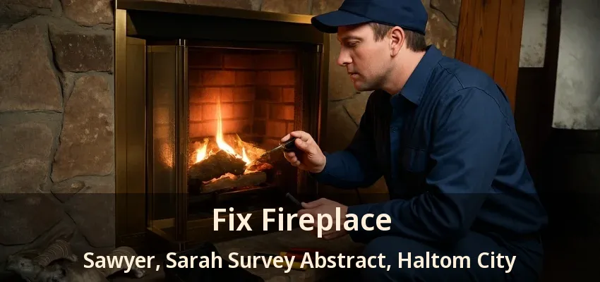 Fix Fireplace Sawyer, Sarah Survey Abstract, Haltom City - TX