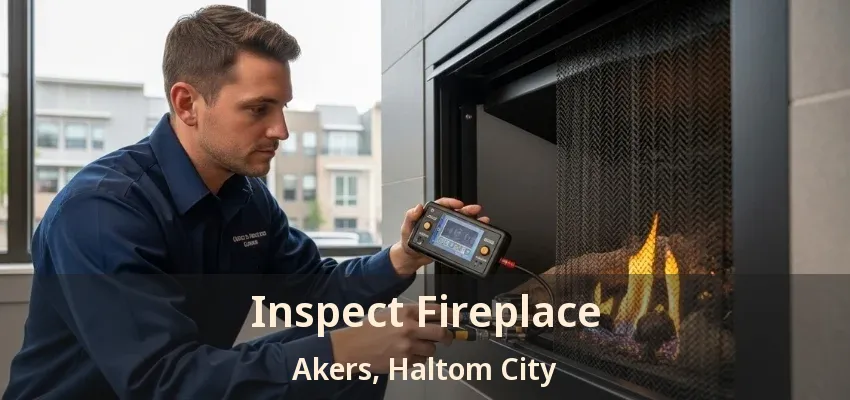 Inspect Fireplace Akers, Haltom City - TX