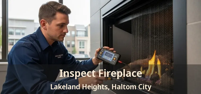 Inspect Fireplace Lakeland Heights, Haltom City - TX