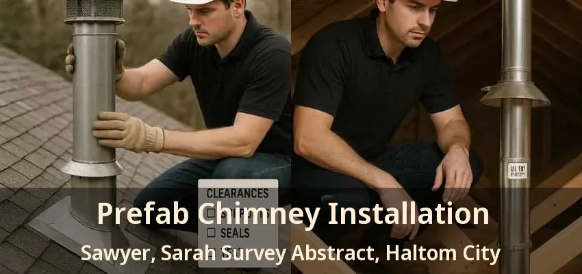 Prefab Chimney Installation Sawyer, Sarah Survey Abstract, Haltom City - TX
