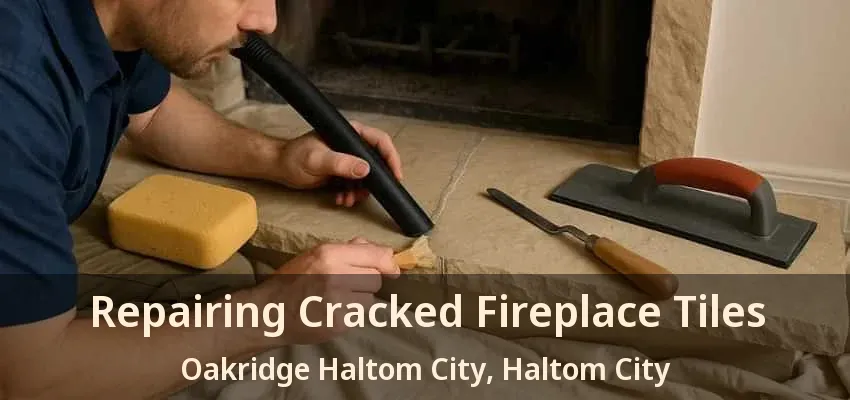 Repairing Cracked Fireplace Tiles Oakridge Haltom City, Haltom City - TX
