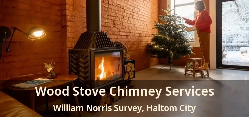 Wood Stove Chimney Services William Norris Survey, Haltom City - TX