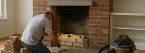 Fireplace Rebuild Spencer Place, Haltom City