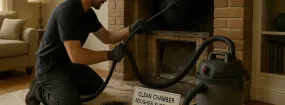 Fireplace Smoke Chamber Repair Fossil Ridge, Haltom City