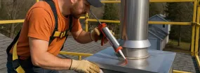 Prefab Chimney Installation Legend Pointe, Haltom City